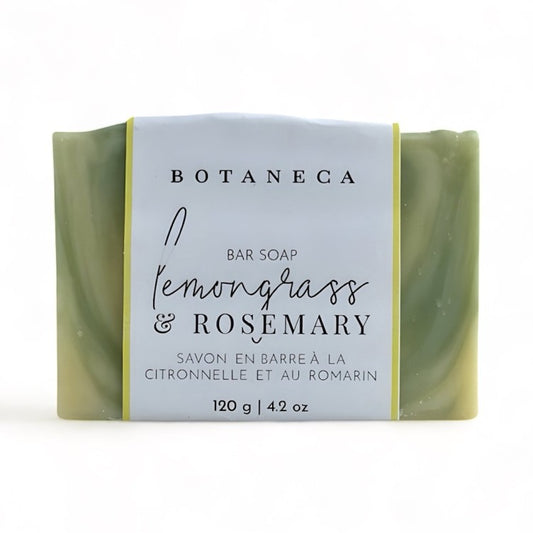 Lemongrass + Rosemary Bar Soap